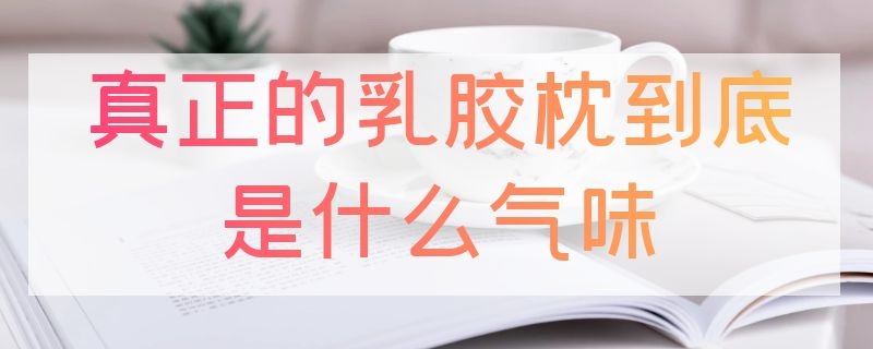 真正的乳胶枕到底是什么气味（真正的乳胶枕到底是什么气味啊）