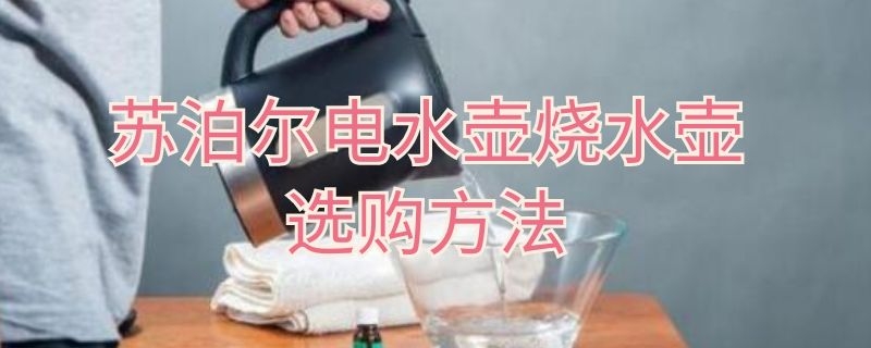 苏泊尔电水壶烧水壶选购方法（苏泊尔电水壶介绍）