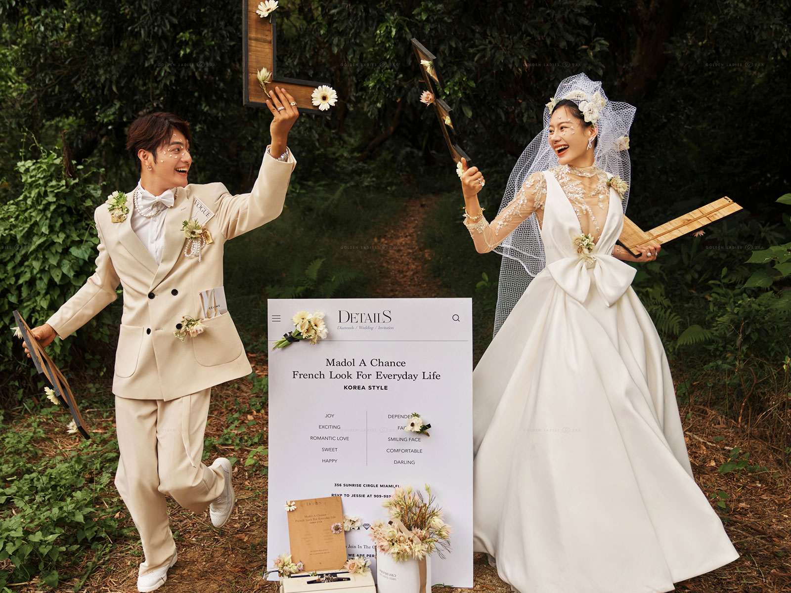 拍婚纱照可以戴假发吗（拍婚纱照可以戴假发吗女）