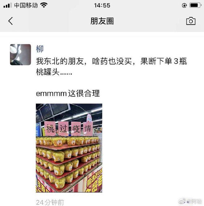 买药热潮下，黄桃罐头卖断货！厂家辟谣无药效，网友：你根本不懂