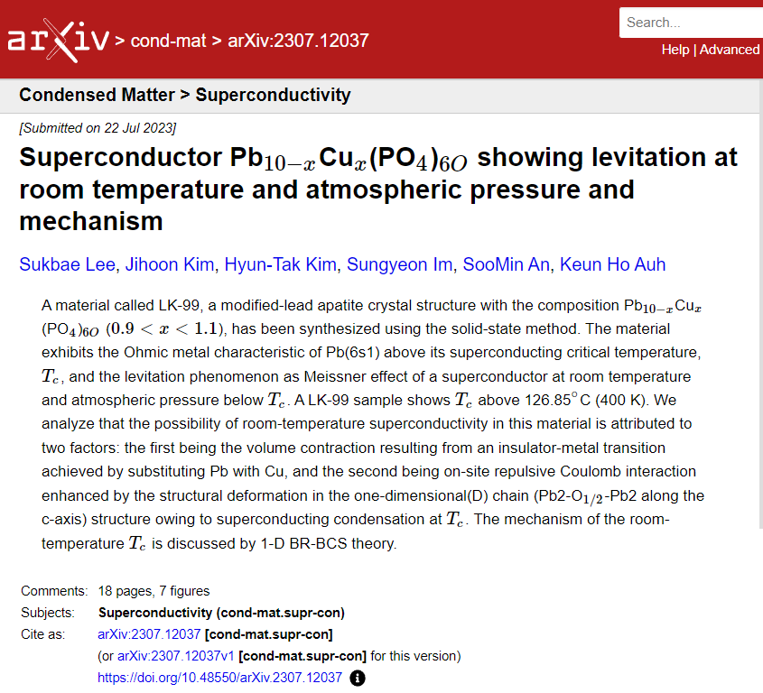 【独家】曲阜师范大学复现韩国室温超导体实验结果公布：无零电阻特性