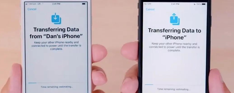 iPhone传输到新iPhone要多久（iphone传输到新iphone要多久时间）