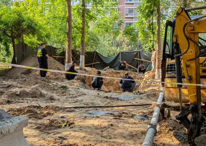 北京丰台一高层住宅小区，竟有人私挖了几十米地道？已报警